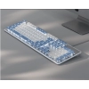 Silent keyboard, mechanical feel, wired desktop computer, laptop, female wireless office, typing mouse set, small