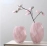 European style minimalist niche creative light luxury high-end dining table living room decoration hydroponic flower arrangement glass vase