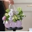 Ceramic Handheld Flower Basket, Bag, Vase, Ins Style, High Beauty, Luxury Feeling, Flower Shop Gift, Creative Art Flower Arrangement Device
