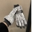 Full palm touchscreen skiing gloves for men and women in winter, thickened and plush riding electric bikes, cold resistant and warm cotton for playing with snow, waterproof