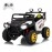 24V Electric UTV is perfect for kids aged 2-8, featuring a spacious two-seat design with safety belts for up to 120 lbs