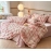 Winter Thick Warm Solid Color Milk Velvet 4-piece Set Colorful Gradient Rabbit Plush 4-piece Set Crystal Velvet 4-piece Set
